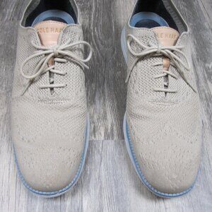 Cole Haan Zero Grand Tan & Blue Men's Shoes